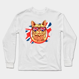 Larry The Cat Long Sleeve T-Shirt